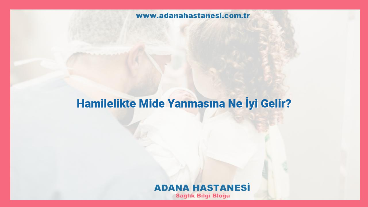 Hamilelikte Mide Yanmasına Ne İyi Gelir?